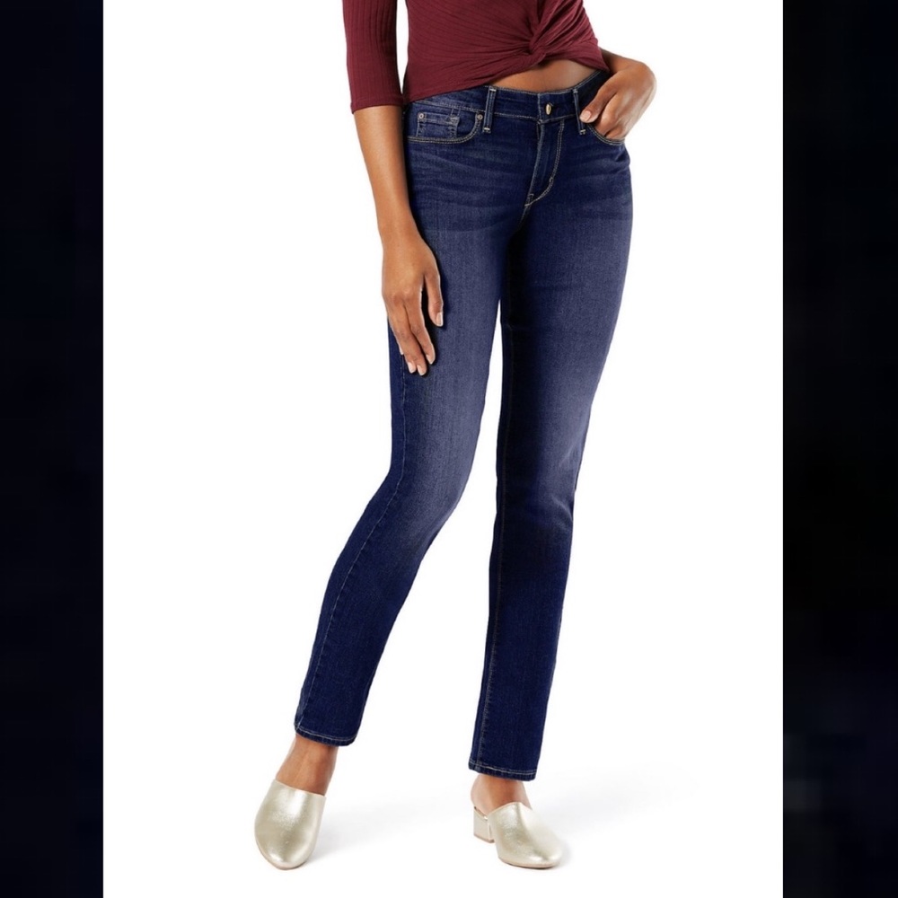 Levi’s Strauss Mid Rise Slimming Jeans